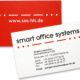 SOS – smart office systems. Visitenkarten.