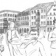 Illustration Markttreiben Greifswald