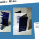 Flyer Radio Blau