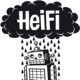 T-Shirt Druck für HeiFi Records