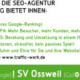 Traffic Werk (SEO Agentur) | Texte für die eigene Homepage (Banner für Sportverein)