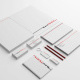 New stationery design for Swiss made crushers company Bautech AG