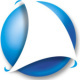 Logo für ein unbemanntes Segelboot, das Öl von den Weltmeeren abschöpft.