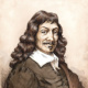 Descartes nach dem Bild von Franz Hals (etwas verjüngt)