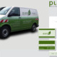plan b Baumpflege – Logo, Fahrzeuggestaltung, Geschäftspapiere