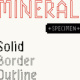 1 Mineral VT Typeface 00