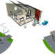 • 3D-Modeling/Visualisierung : ECO2 Haus – Etagen-Ansichten (Webseite)