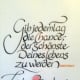 Kalligraphie MARK TWAIN Zitat – Geburtstag Barbara 2012 – DIN A4