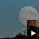 Zeitraffer: Mondaufgang über der Diemardener Warte (Göttingen)