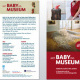 Info-Flyer für das Projekt „Mit Baby ins Museum“