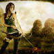 Annie as Lara Croft