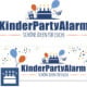 Logogestaltung für einen Kinderparty-Service und Adaption für Facebook-Auftritt