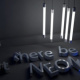 Titel NEON Ausstellung 3D Illustration