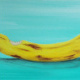 Banane mit Biss