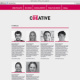 Be Creative website design