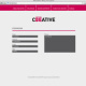 Be Creative website design