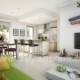 3D-Küche und Wohnzimmer Interior Design Studio