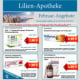 Werbeflyer Lilien-Apotheke, Dresden