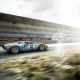 The Ford GT40 on a backplate by MAGROUND