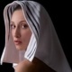 inspiriert bei „das mädchen mit dem perlenohrring“ von jan vermeer