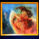 Acryl auf Leinwand Komos-Serie „Keyhole Nebula“