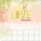Liebe macht glücklich / Monatskalender