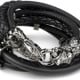 Armband «Dragon – Black Triple» by BLACK BARON