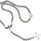 Kette «Grey Pearl Rosary» by BLACK BARON