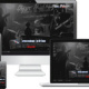 Rockband-Website, mobiloptimiert