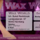 Flyer Front //Wax World