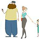 Character Lineup für Inklusionsfilm
