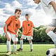 Sportwerbung  Sportfotografie Fussball Kinder Kinderfussball Ballspiel