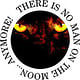 T-Shirt Motiv für Halloween „No man on the moon“