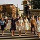 Passanten am Kurfürstendamm in Berlin, 1961