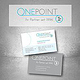 Nach zwei Jahrzehnten war ein neues und zeitgemäßes Logo der Firma „One Point“ gewünscht.