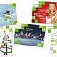 Div. Weihnachtskarten Actebis (Cover der 4-Seiter A6)