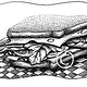 Sandwich_Illustration zum Märchen „The brave Tailor“