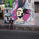 Streetartist Yescka in front of his studio /Oaxaca, Mexico 2013