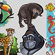 Comic Illustrationen Tiere