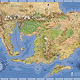 Karte zur Fantasy-Reihe Vanafelgar / DIN A0