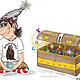Kinderbuchillustrationen für Puckerl und der Zauberwortschatz, Kinderbuchillustrationen, Maerchen,