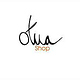 Logo Otua Shop; die Schriftart selber entwickelt