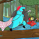 bärimwald teil3 kinderbuchillustration Tessa-Rath illustration Kinderbuchillustratorin web