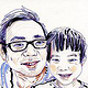 portrait father & son