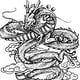 Tattoo Design Drache