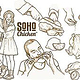 Corporate Illustration für SoHo Chicken Hamburg