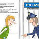 Kinderbuchillustration zum Kinderbuch: Fredi und der Polizist