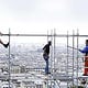 Gerüstaufbau-Paris Foto: Dietenmeier