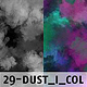 Beispiel für Pinsel-Set: Dust, Staub, Nebel… – farbig und sw