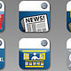 Icons für Volkswagen Apps